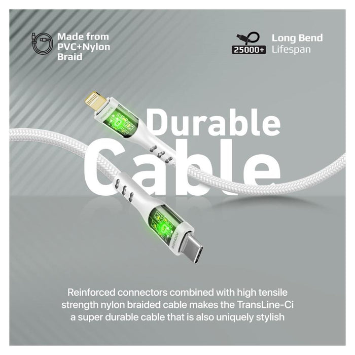 Promate 1.2M Usb-C To Lightning Cable TRANSLINE-CI.WHT