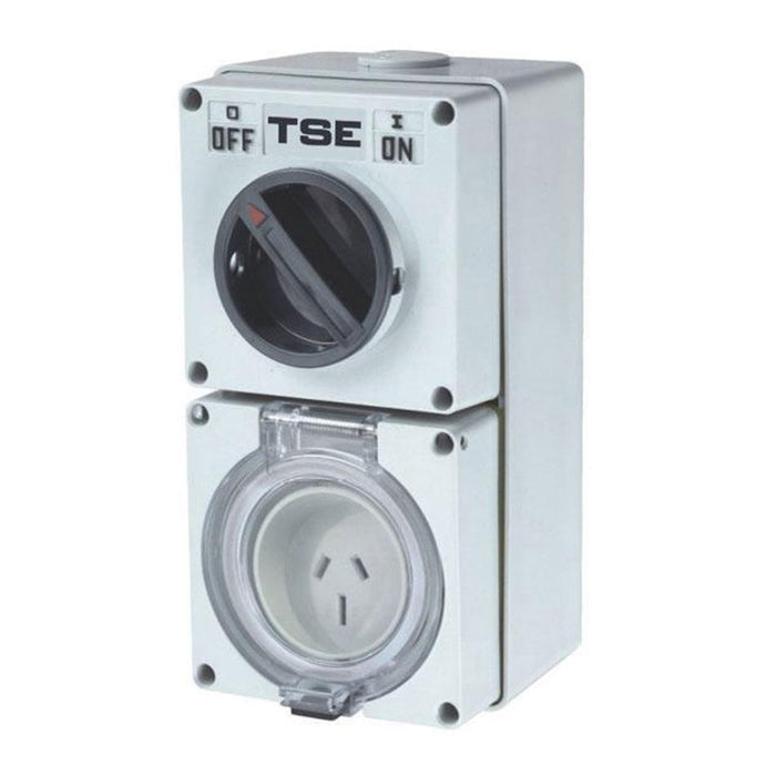 Tradesave Switched Outlet 3 Pin 20A Round