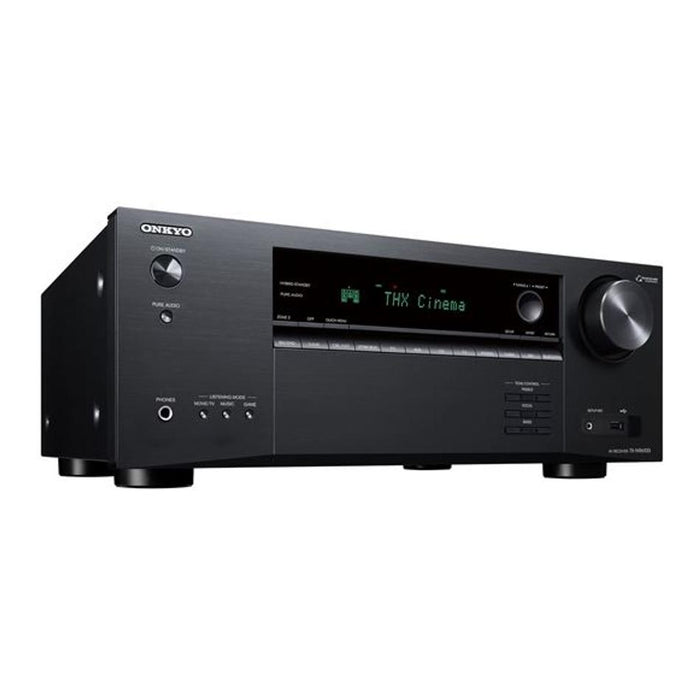 Onkyo 7.2 Ch Home Theatre Receiver. 2 Zones Audio And Video TXNR6100B