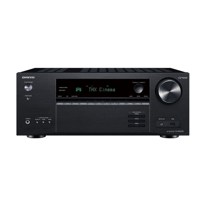 Onkyo 7.2 Ch Home Theatre Receiver. 2 Zones Audio And Video TXNR6100B