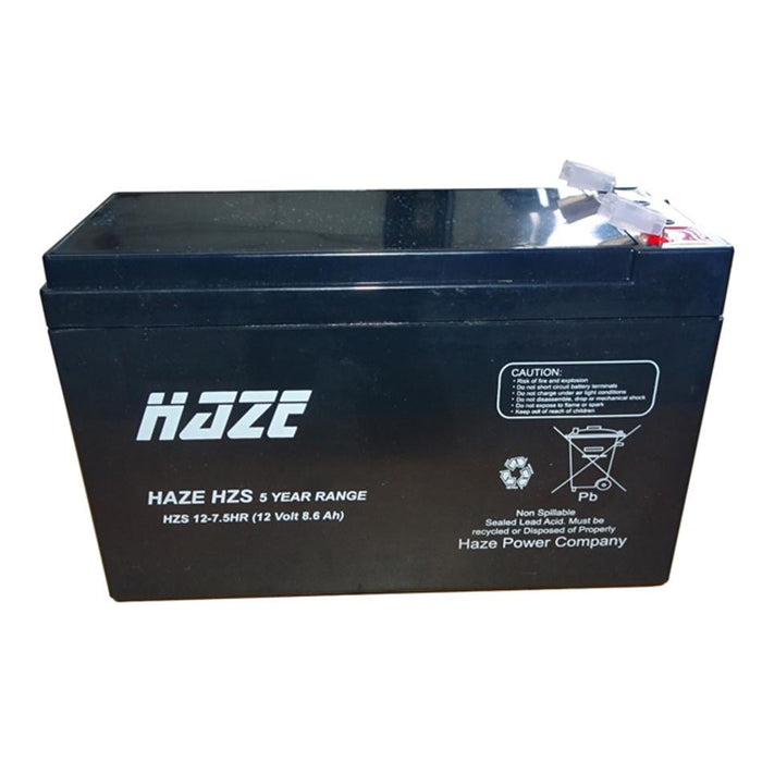 Haze Hzs 12-7.5Hr 12V 8.6Ah 9Hr Lead Acid Battery UP7905