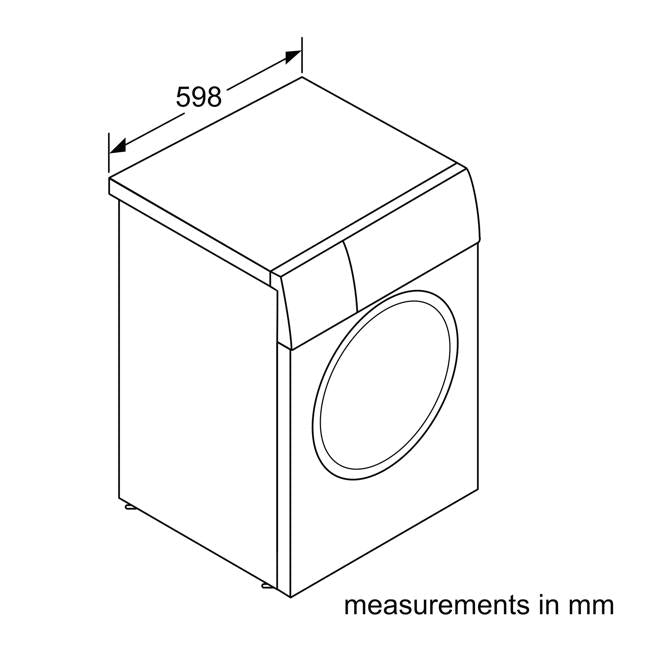 Bosch Series 8 Front Load Washing Machine 10 kg  WAX32M41AU