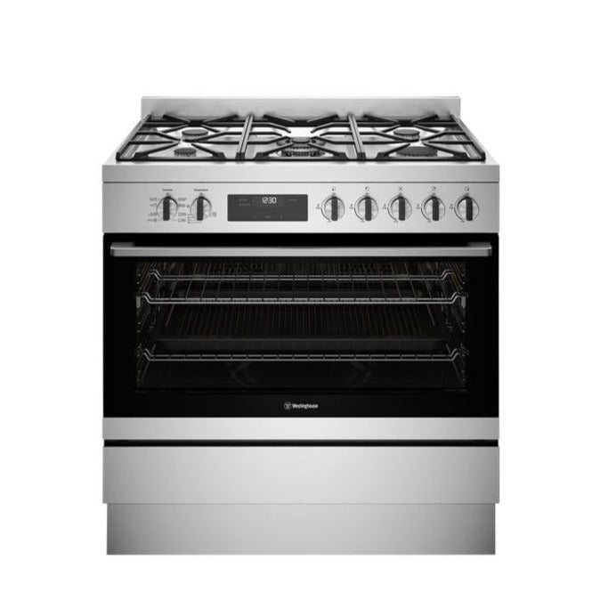 Westinghouse 90cm Dual Fuel Freestanding Oven WFE9515SD