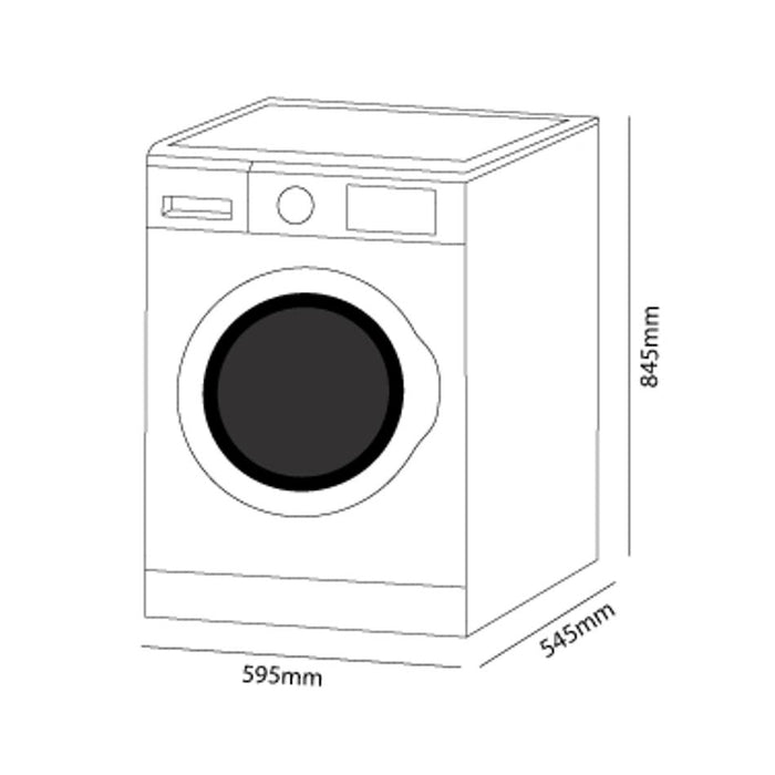 Parmco 8KG Front Load Washing Machine WM8WF