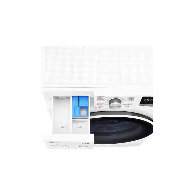 LG 9kg/5kg Front Load Washer Dryer Combo with Steam WVC5-1409W