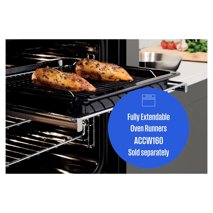 Westinghouse 60cm Multi-Function 8 Oven with AirFry WVE6516SD