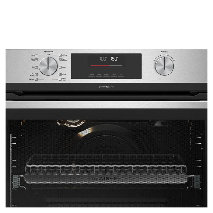 Westinghouse 60cm Multi-Function Pyrolytic Oven with AirFry WVEP6716SD