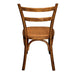 Slat Back Rattan Bentwood Dining Chair-3