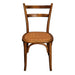Slat Back Rattan Bentwood Dining Chair-2