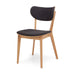 Zurich Mid-Grey Oak Dining Chair 2