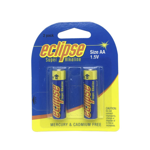 AA Alkaline - Eclipse Batteries - Pk. 2 - Folders