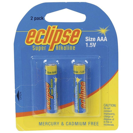AAA Alkaline - Eclipse Batteries - Pk. 2 - Folders