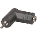 Adaptor 3.5mm Socket - 2.5mm Stereo Plug Right Angle - Folders