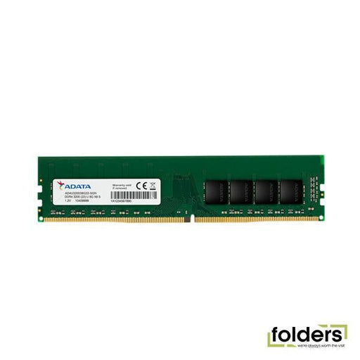 ADATA 8GB DDR4-3200 1024MX8 DIMM RAM - Folders