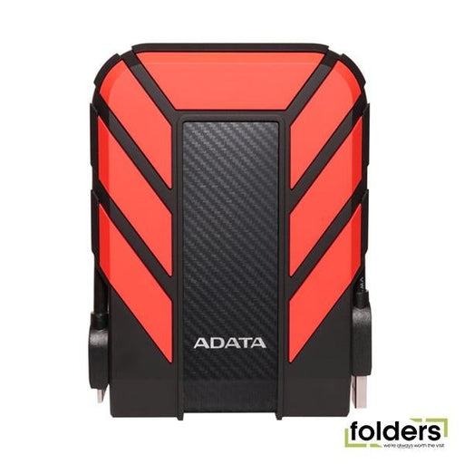 ADATA HD710 Pro Durable USB3.1 External HDD 1TB Red - Folders