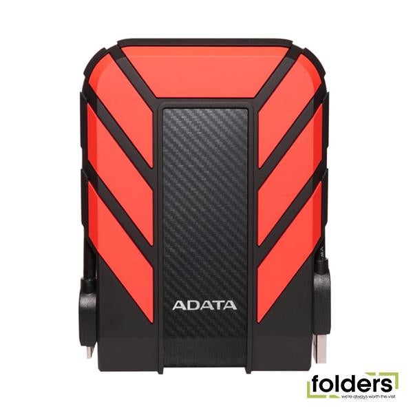 ADATA HD710 Pro Durable USB3.1 External HDD 2TB Red - Folders