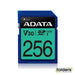 ADATA Premier Pro UHS-I U3 V30 SDXC Card 256GB - Folders