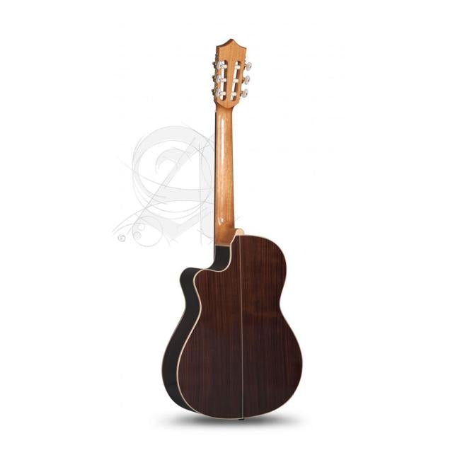 Alhambra Crossover Solid Cedar Top Electric Acoustic