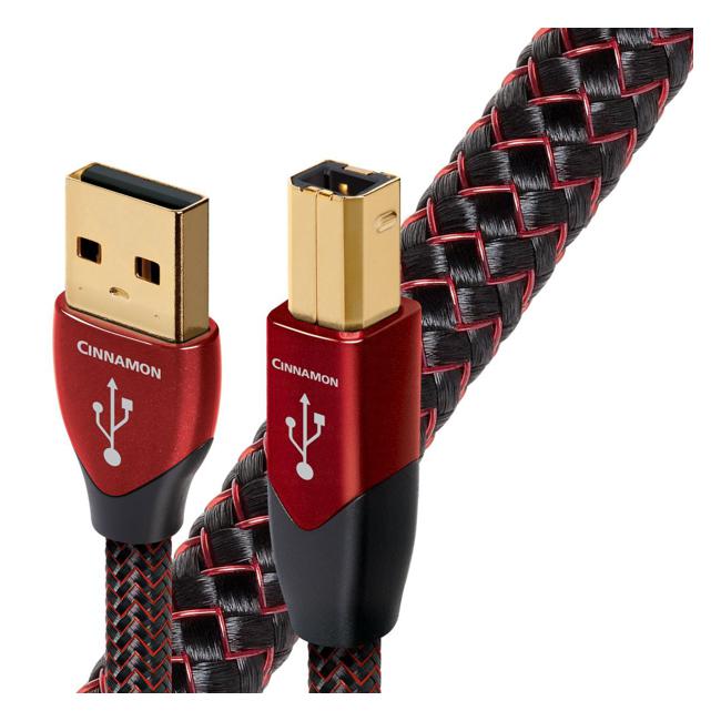 Audioquest Cinnamon .75M Usb A To B 1.25% Silver, Solid. Hard-Cell