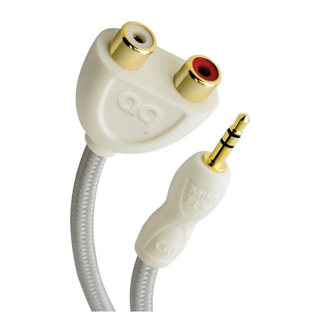 Audioquest Flx-Mini Adaptor - 3.5Mm Stereo Male - Dual Rca Female