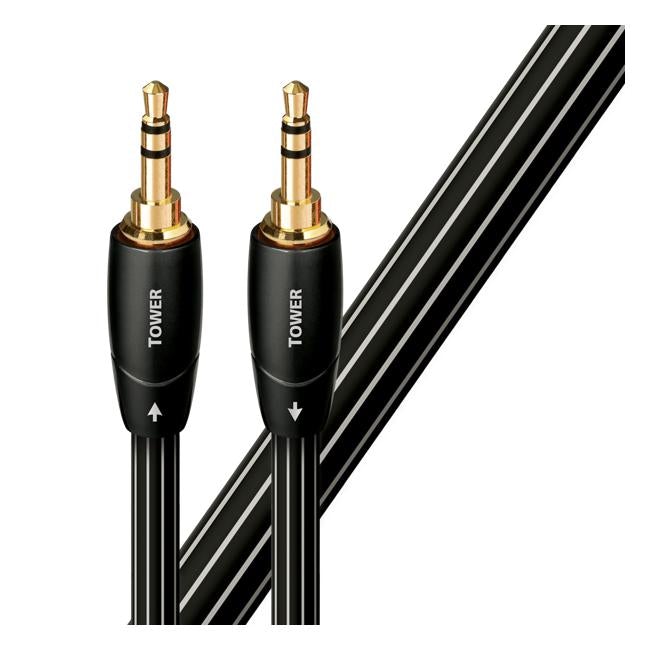 Audioquest Tower 0.6M 3.5Mm M To 3.5Mm M. Solid Long Grain Copper.