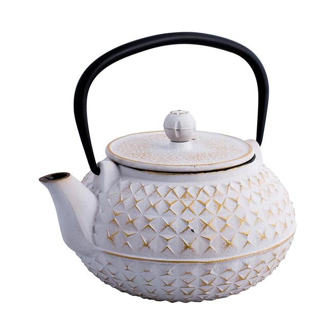 Avanti Empress Teapot 900ml-Whte/Gold