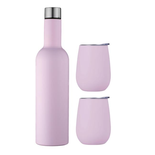 Avanti Wine Traveller Set Pink