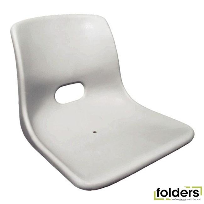 Basic seats - grey polypropylene (economy) - Folders