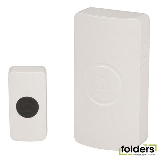 Battery operated wireless doorbell with 38 melodies - Folders