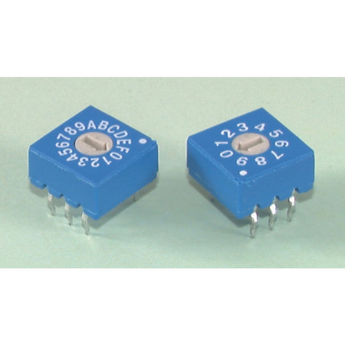 Binary Coded DIL Rotary Switches - BINARY CODED HEX - Folders