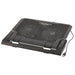 Black Dual Fan Cooling Pad for Notepads - Folders