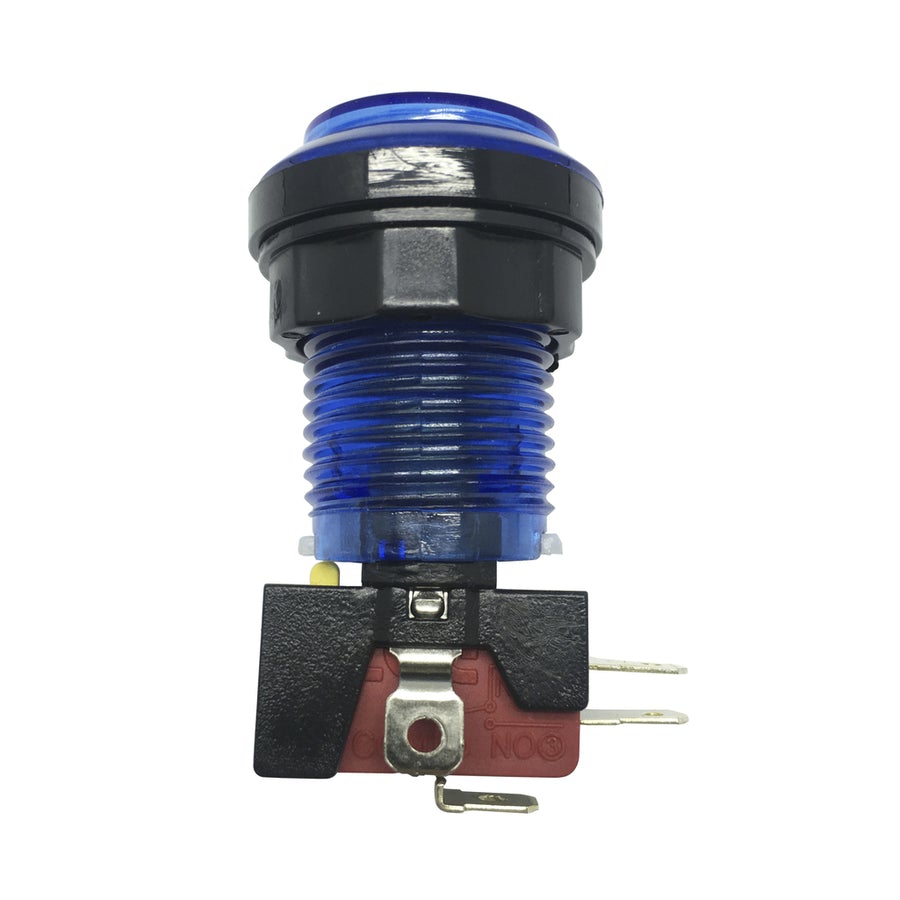 Blue Arcade Button Switch - Folders with LED Illumination