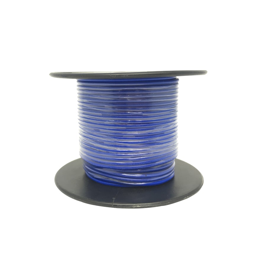 Blue Light Duty Hook-up Wire - Folders 25m