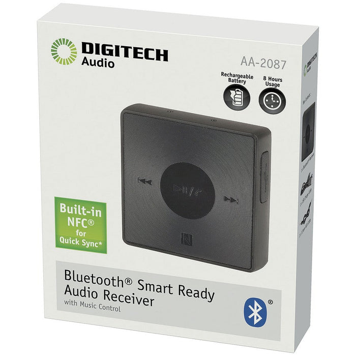 Bluetooth® 4.0 Receiver with NFC® and Music Control - Folders