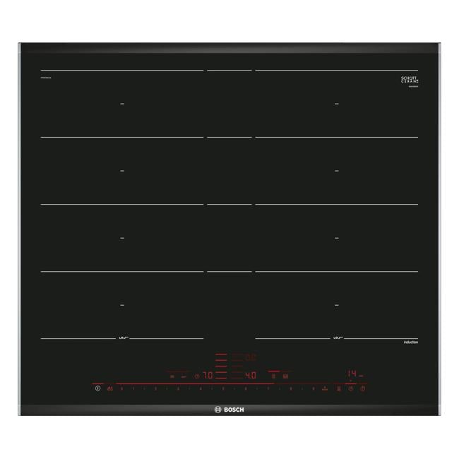 Bosch Serie | 8 Induction Cooktop 60 Cm Black, Surface Mount With Frame