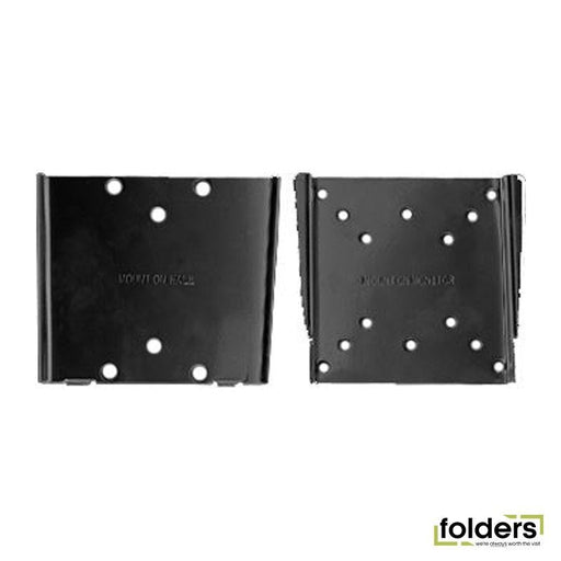 BRATECK 13'-27' Super slim low- profile Monitor wall mount bracket. - Folders