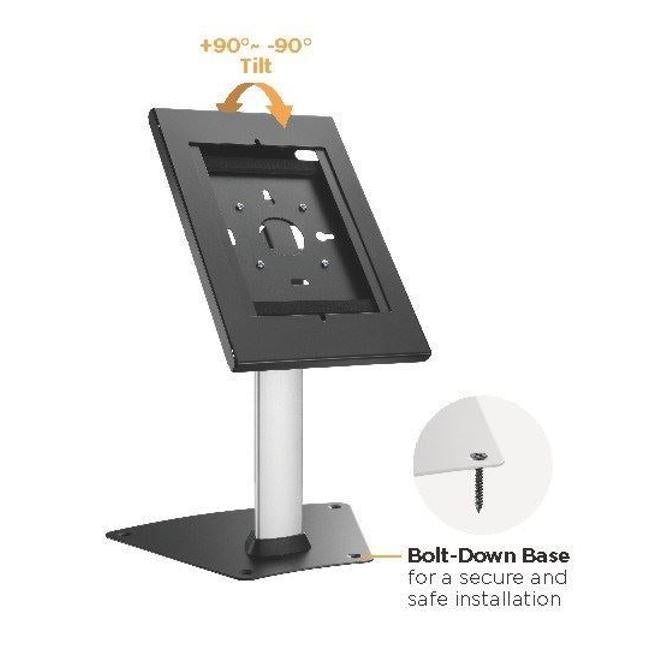 Brateck Anti-Theft Countertop Tablet Kiosk Stand.