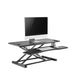 BRATECK Gas-Spring Scissor Lift Desktop Sit-Stand Workstation. - Folders