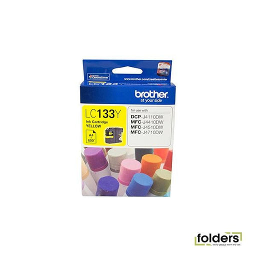 Brother LC133 Yellow Ink Cartridge - Folders