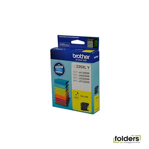 Brother LC235XL Yellow Ink Cartridge - Folders