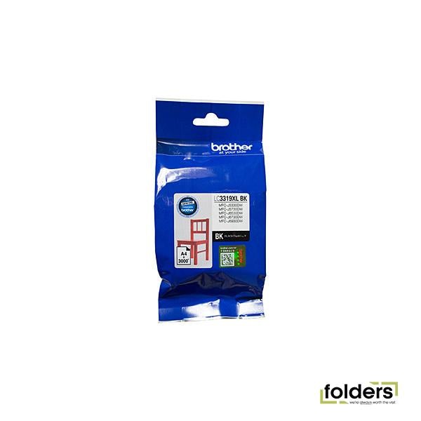 Brother LC3319XL Blk Ink Cartridge - Folders