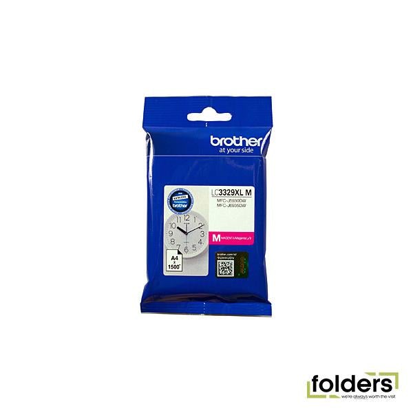 Brother LC3329XL Magenta Ink - Folders