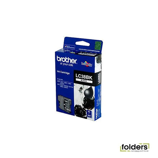 Brother LC38 Black Ink Cartridge - Folders