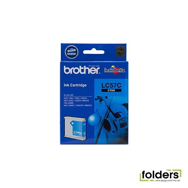 Brother LC57 Cyan Ink Cartridge - Folders