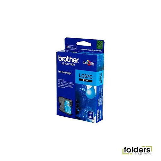 Brother LC67 Cyan Ink Cartridge - Folders