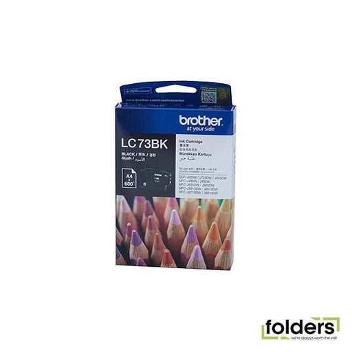 Brother LC73 Black Ink Cartridge - Folders