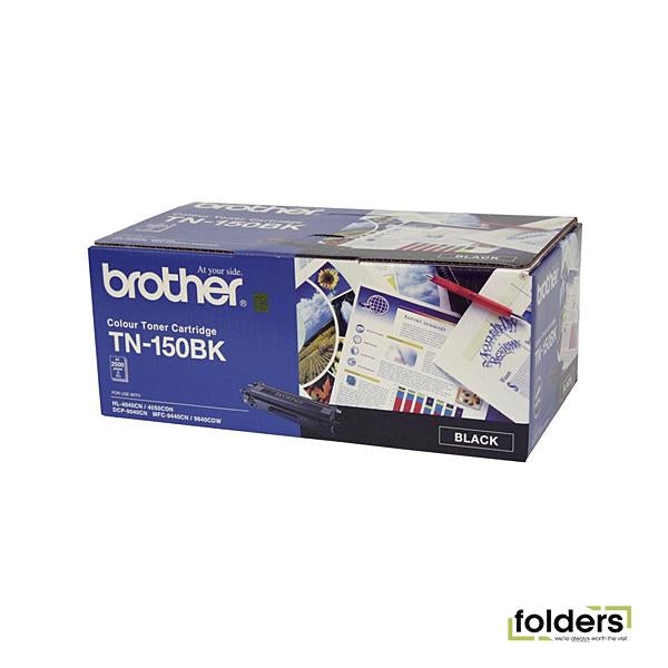 Brother TN150 Black Toner Cartridge - Folders
