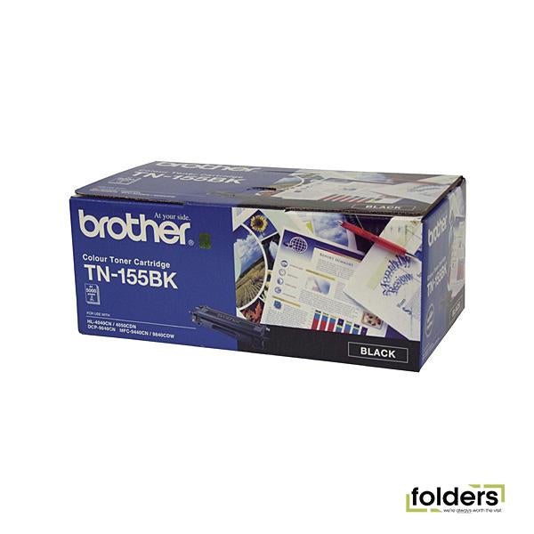 Brother TN155 Blk Toner Cartridge - Folders