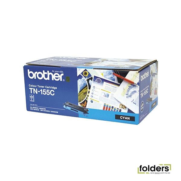 Brother TN155 Cyan Toner Cartridge - Folders