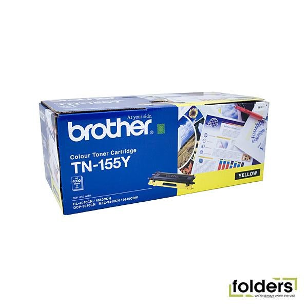 Brother TN155 Yellow Toner Cartridge - Folders